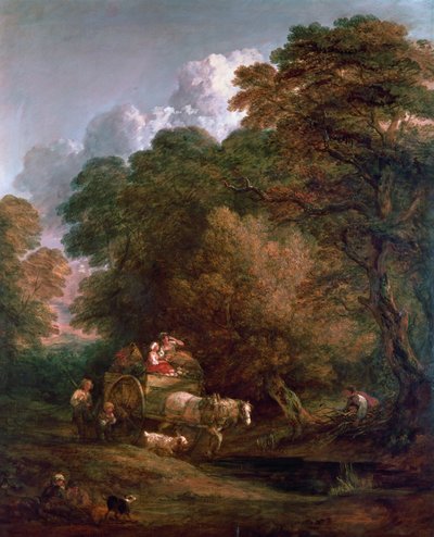 The Market Cart by Thomas Gainsborough